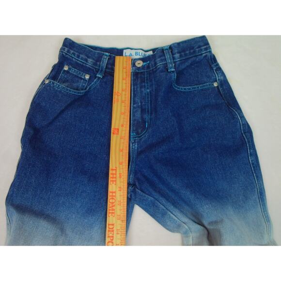 LA Blues Jeans Women's Size 6 Straight Leg Blue Denim Pockets - Picture 5 of 11